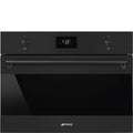 Classic 45cm Compact Built-In Oven & Micro combi Microwave, Matte Black