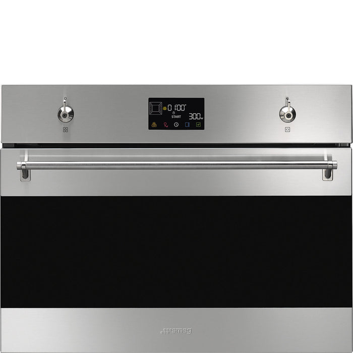 Classic 45cm Compact Built-In Oven & Micro combi Microwave, Stainless steel