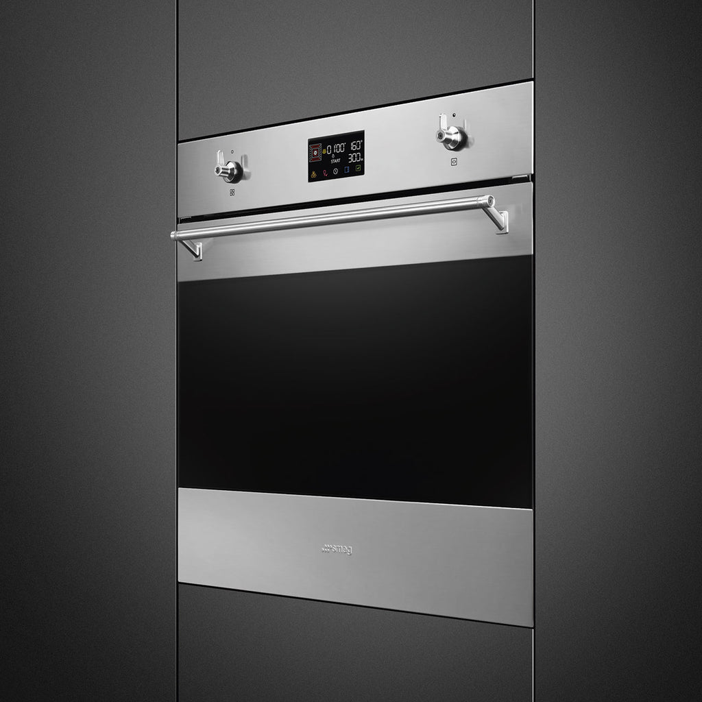 Classic 60cm Built-In SpeedwaveXL Single Oven, Stainless steel