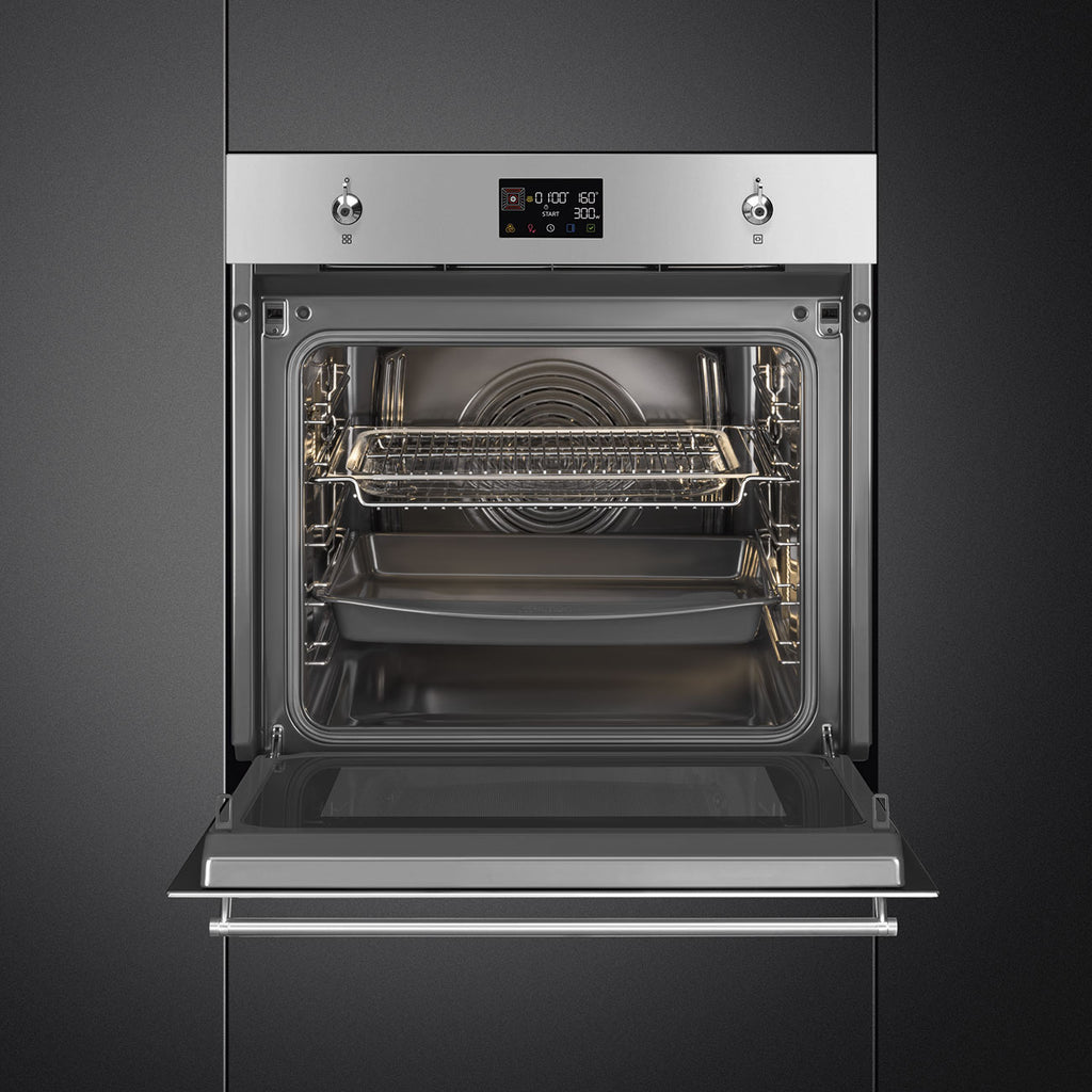 Classic 60cm Built-In SpeedwaveXL Single Oven, Stainless steel