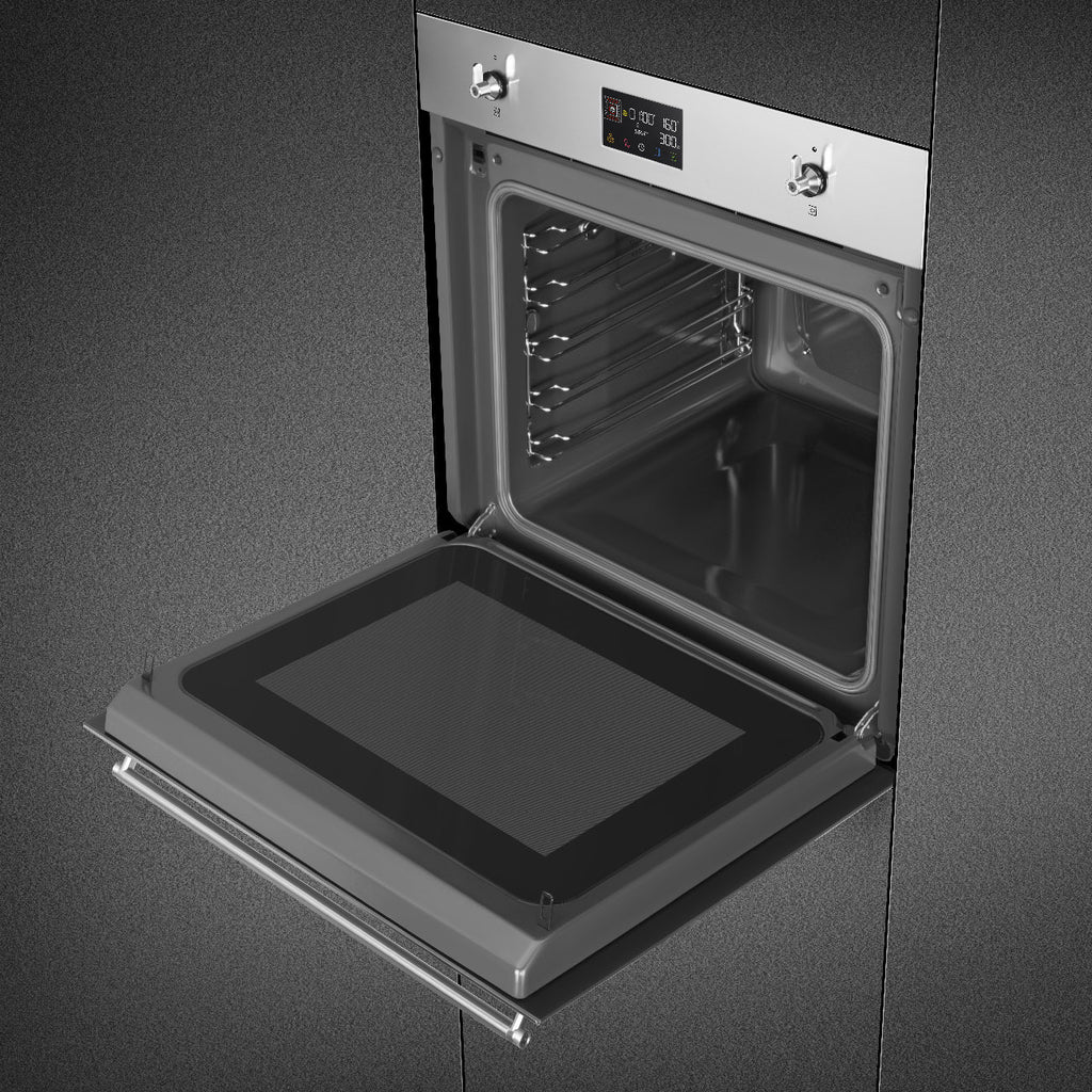 Classic 60cm Built-In SpeedwaveXL Single Oven, Stainless steel