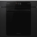Musa 60cm Built-In Traditional pyro Single Oven, Black