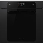 Musa 60cm Built-In Traditional pyro Single Oven, Black