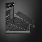 Victoria 60cm Built-In Traditional pyro Single Oven, Black
