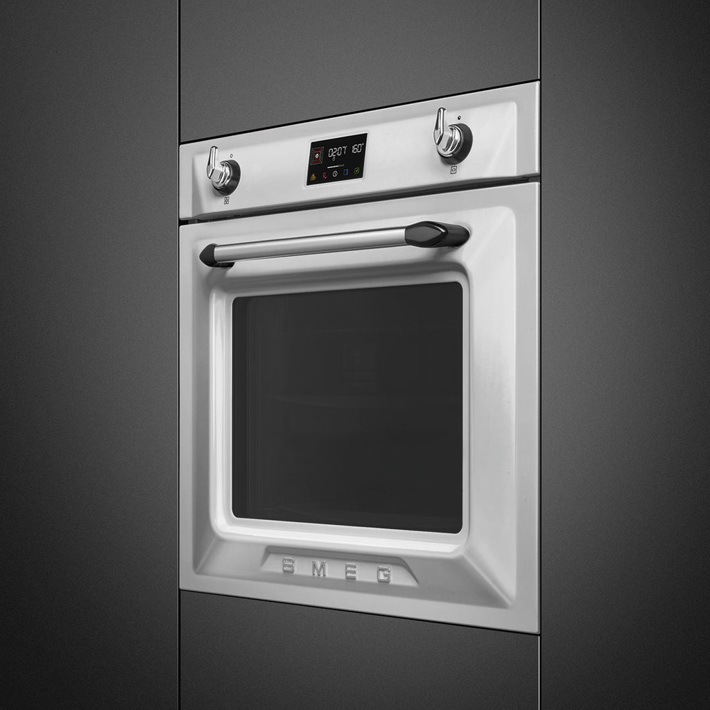 Victoria 60cm Built-In SteamOne Single Oven, Stainless steel