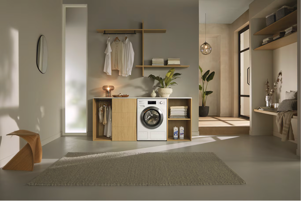 Miele WEJ885 WCS Freestanding Washing Machine in Lotus White - Chrome Door – image 4