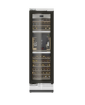 Miele KWT2672 ViS LHH Wine Cooler in Tinted Glass – front view