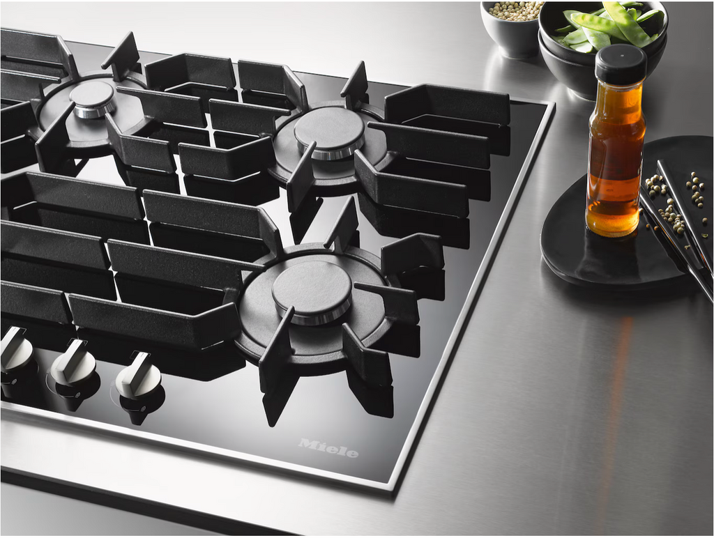 Miele KM3054-1 Gas Hob in Black Glass – image 3