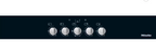 Miele KM3034-1 Gas Hob in Black Glass – image 2