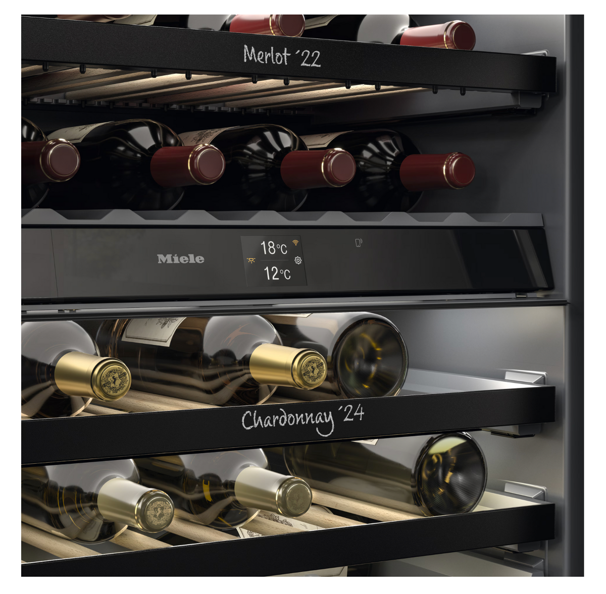 Miele KWTUS7096 E obsw Wine Cooler in Tinted Glass – image 3