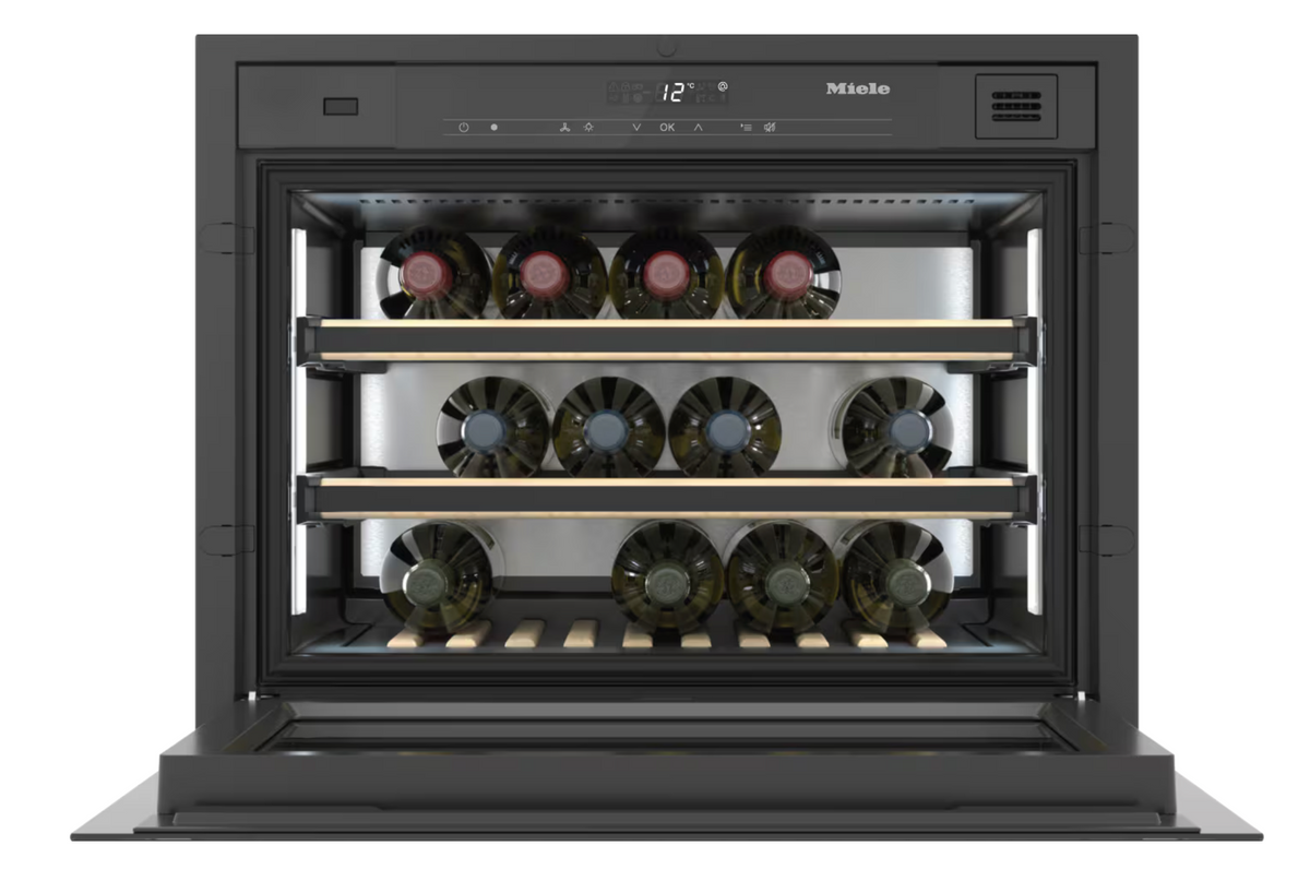 Miele KWT7112 iG obbl Wine Cooler in Obsidian Black – image 5