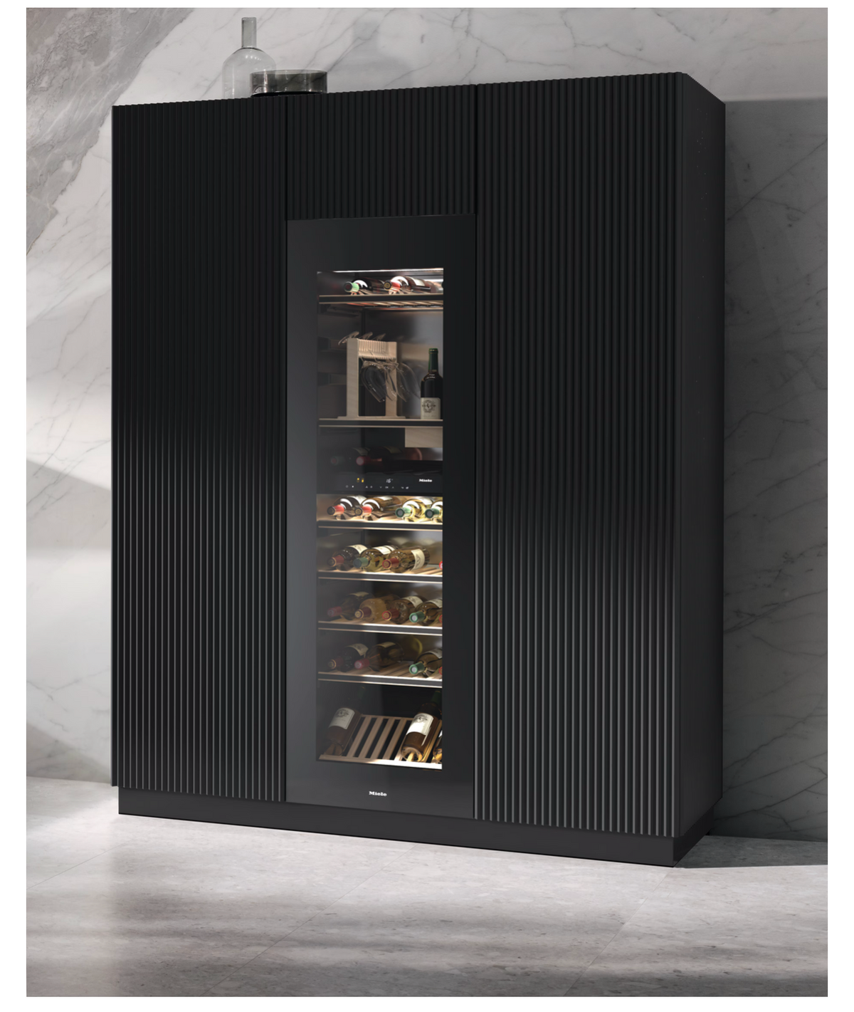 Miele KWT6722 iGS-1 Wine Cooler in Obsidian Black – image 2