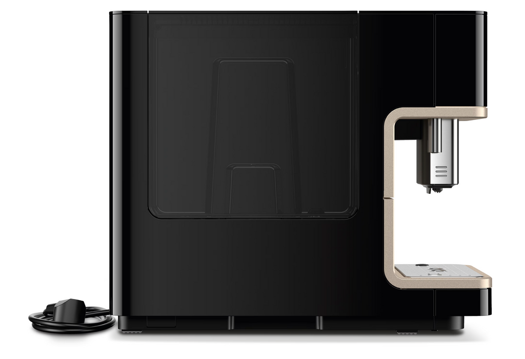 Miele CM6360 Coffee Machine in Obsidian Black Clean Steel Metallic – image 3