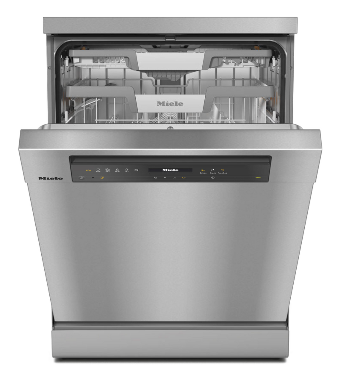 Miele G7600 SC Freestanding Dishwasher – front view