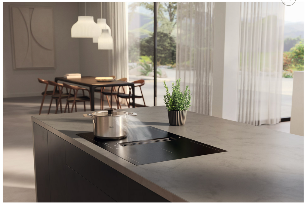 Miele KMDA 7876-1 FL (MattBlack) Extractor Hob in Frameless – image 2