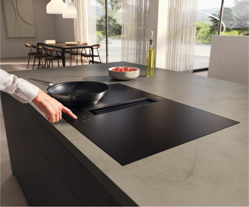 Miele KMDA 7876-1 FL (MattBlack) Extractor Hob in Frameless – image 4