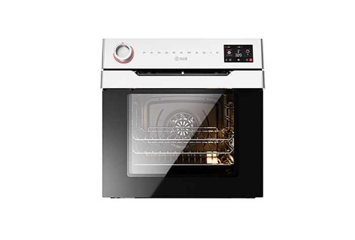 ILVE Panoramagic 90cm Single Oven Range Cooker - Stainless Steel