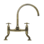 Bidbury & Co Sherborne Kitchen Tap — Patinated Brass