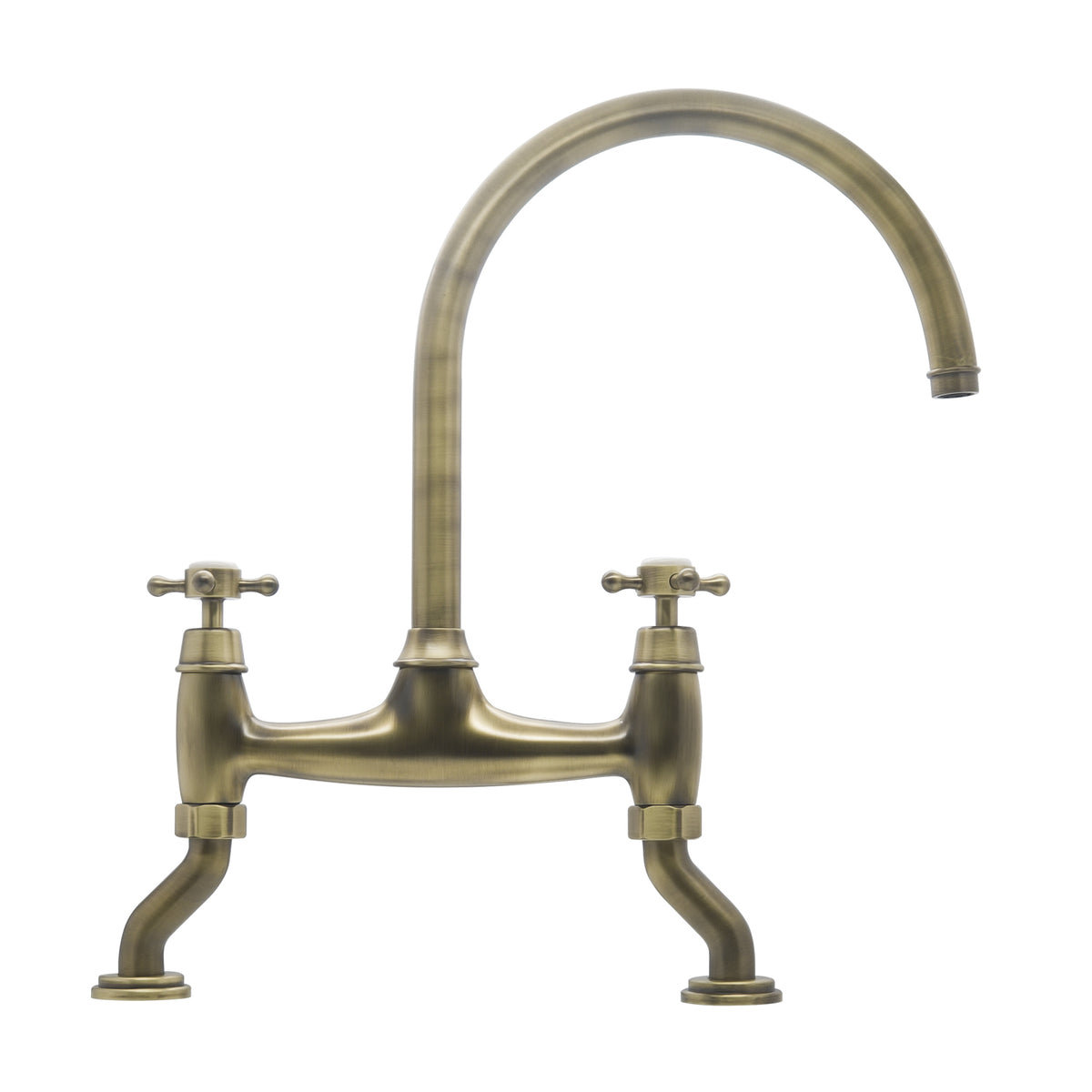 Bidbury & Co Sherborne Kitchen Tap — Patinated Brass