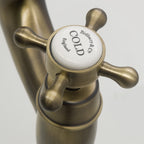 Bidbury & Co Sherborne Kitchen Tap — Patinated Brass