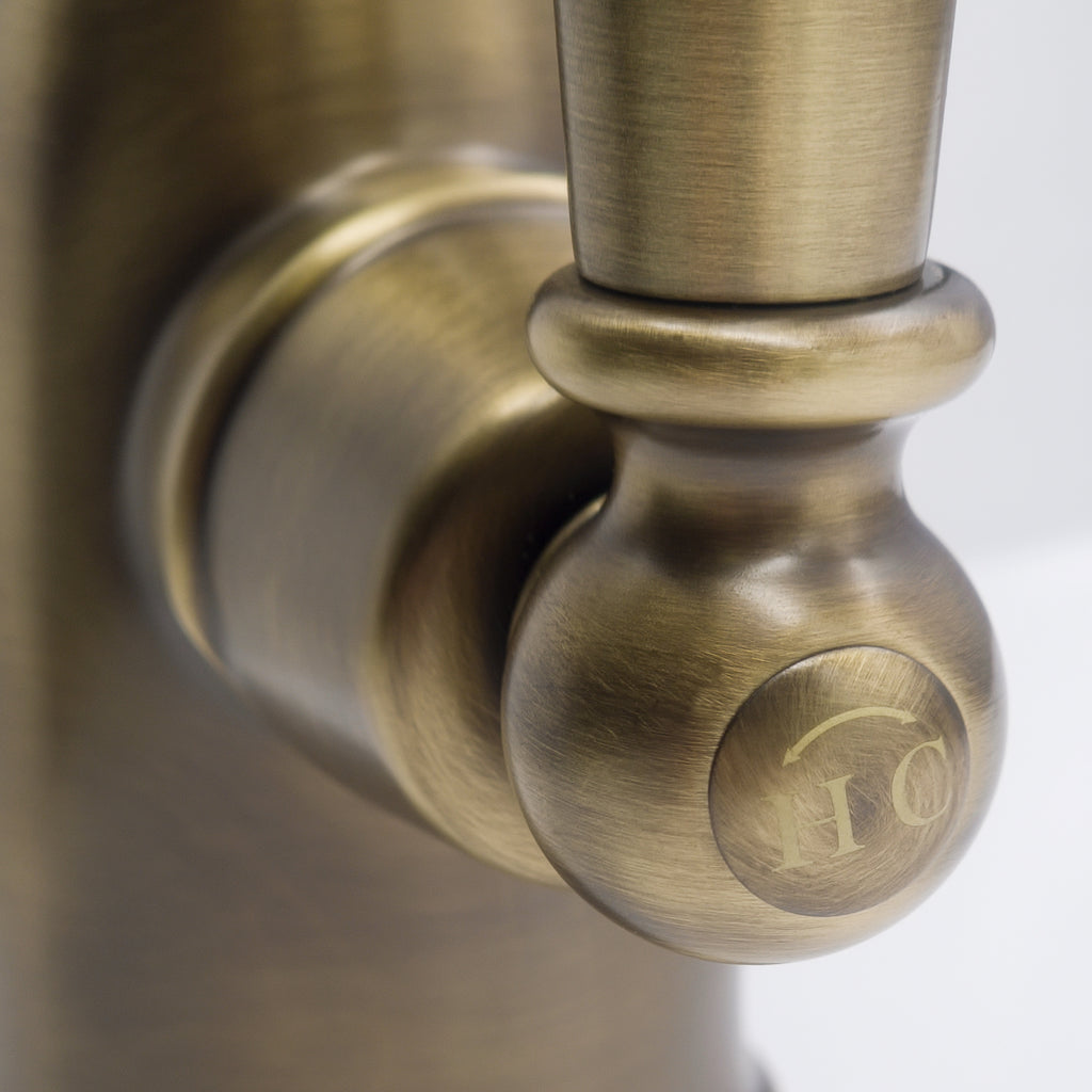 Bidbury & Co Stanton Kitchen Tap — Patinated Brass