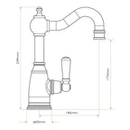 Bidbury & Co StantonSPA Water Filter Tap — Chrome