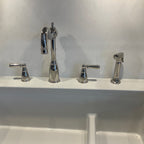Bidbury & Co Stockwell Kitchen Tap with Rinse — Chrome