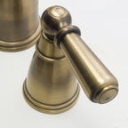 Bidbury & Co Stockwell Kitchen Tap with Rinse — Patinated Brass