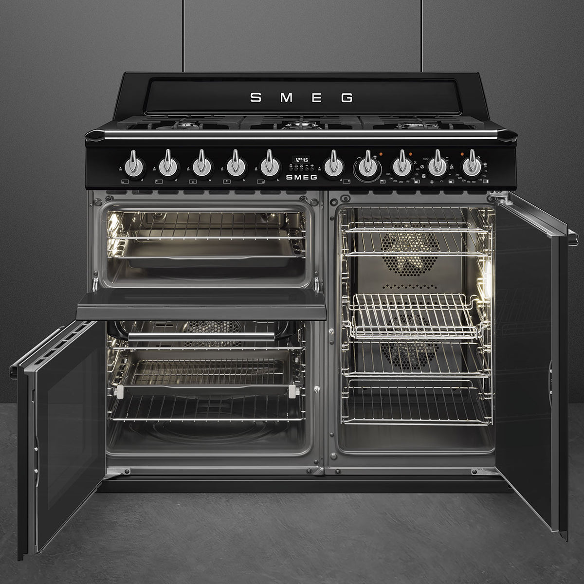 100x60 cm Victoria Dual fuel Cooker with Gas Hob