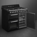 100x60 cm Victoria Dual fuel Cooker with Gas Hob