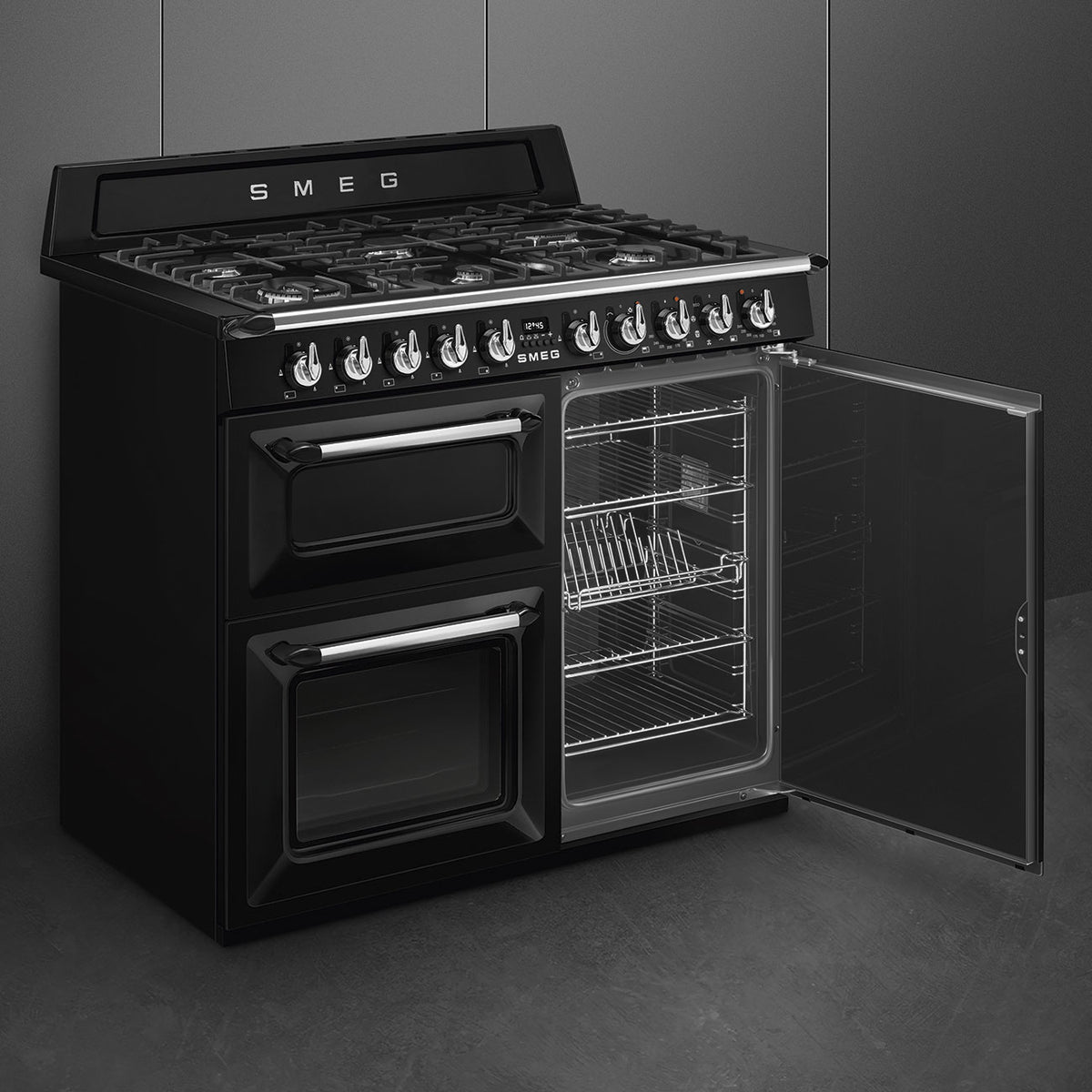 100x60 cm Victoria Dual fuel Cooker with Gas Hob
