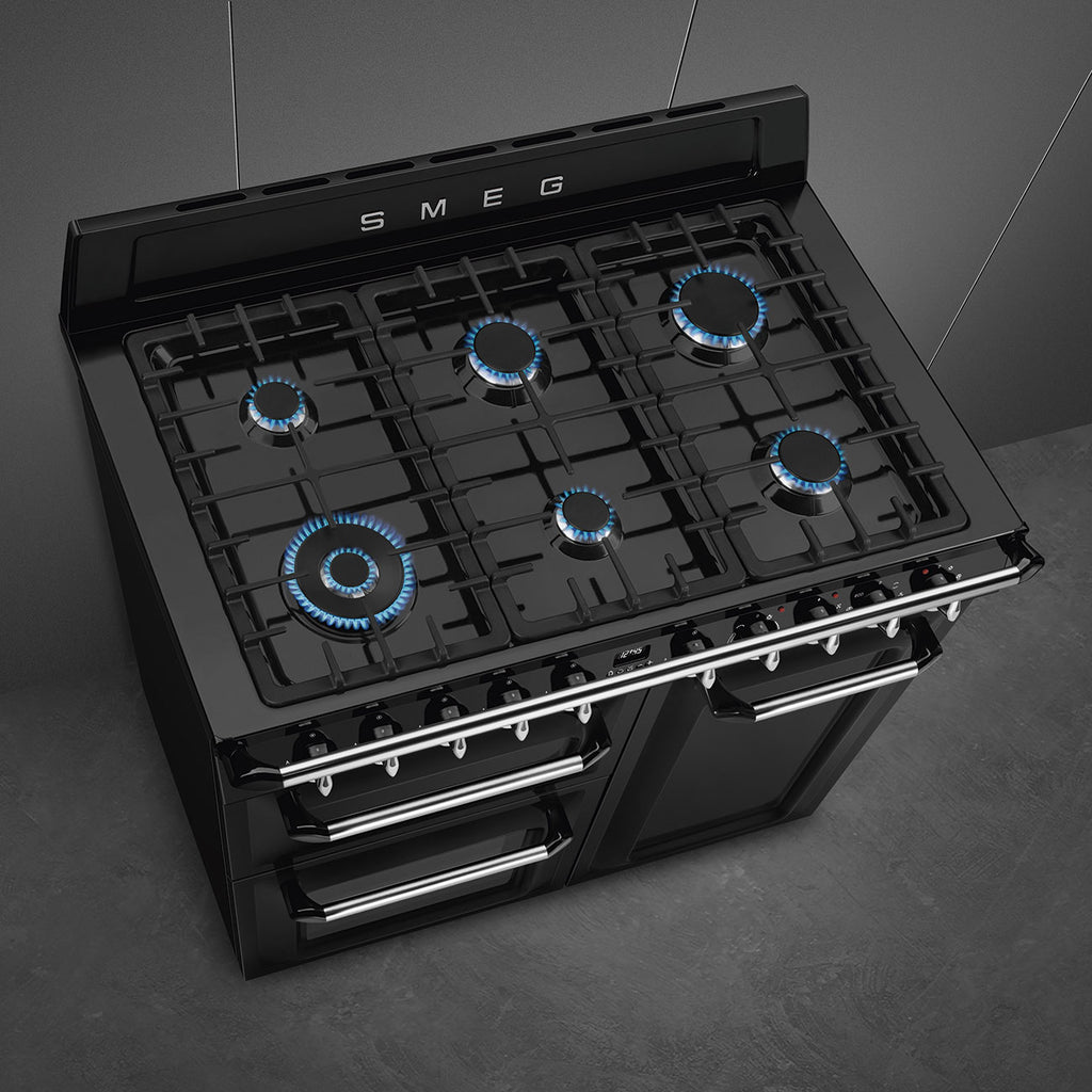 100x60 cm Victoria Dual fuel Cooker with Gas Hob