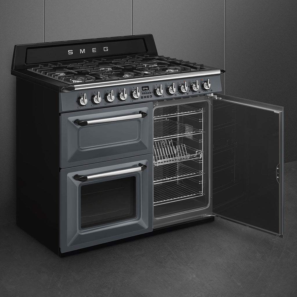 100x60 cm Victoria Dual fuel Cooker with Gas Hob