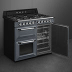 100x60 cm Victoria Dual fuel Cooker with Gas Hob
