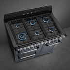 100x60 cm Victoria Dual fuel Cooker with Gas Hob