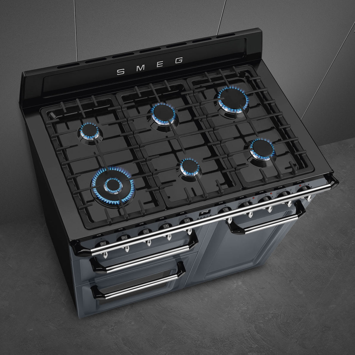 100x60 cm Victoria Dual fuel Cooker with Gas Hob