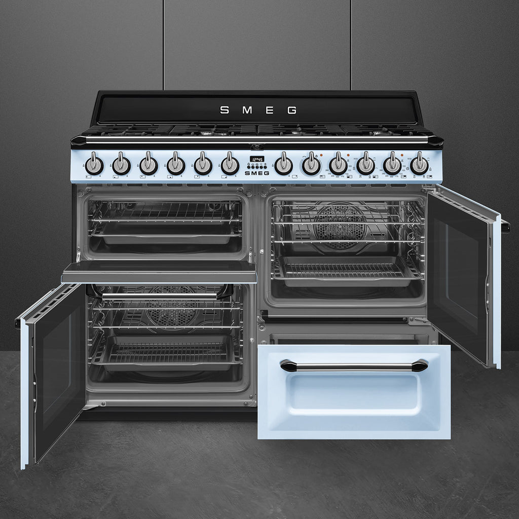 110x60 cm Victoria Dual fuel Cooker with Gas Hob