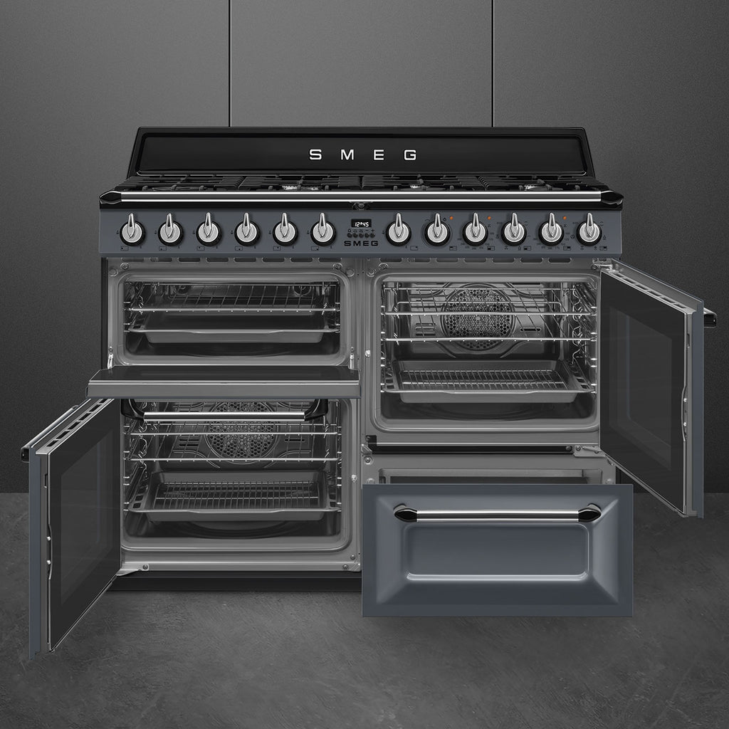 110x60 cm Victoria Dual fuel Cooker with Gas Hob