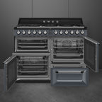110x60 cm Victoria Dual fuel Cooker with Gas Hob
