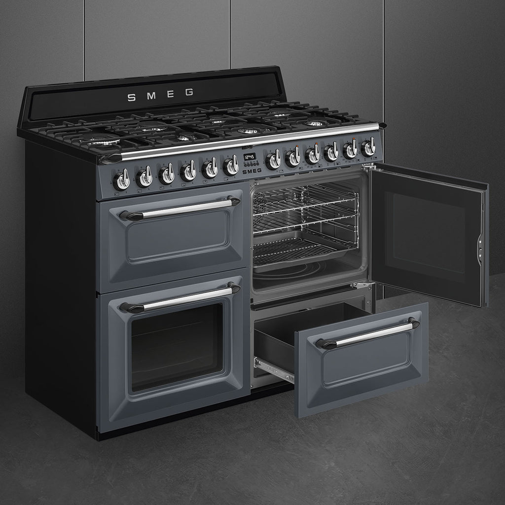 110x60 cm Victoria Dual fuel Cooker with Gas Hob