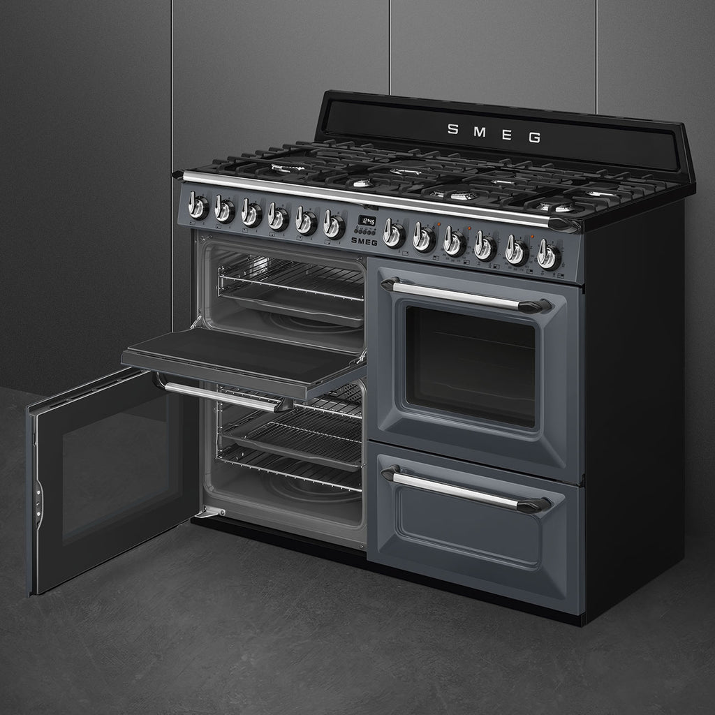 110x60 cm Victoria Dual fuel Cooker with Gas Hob