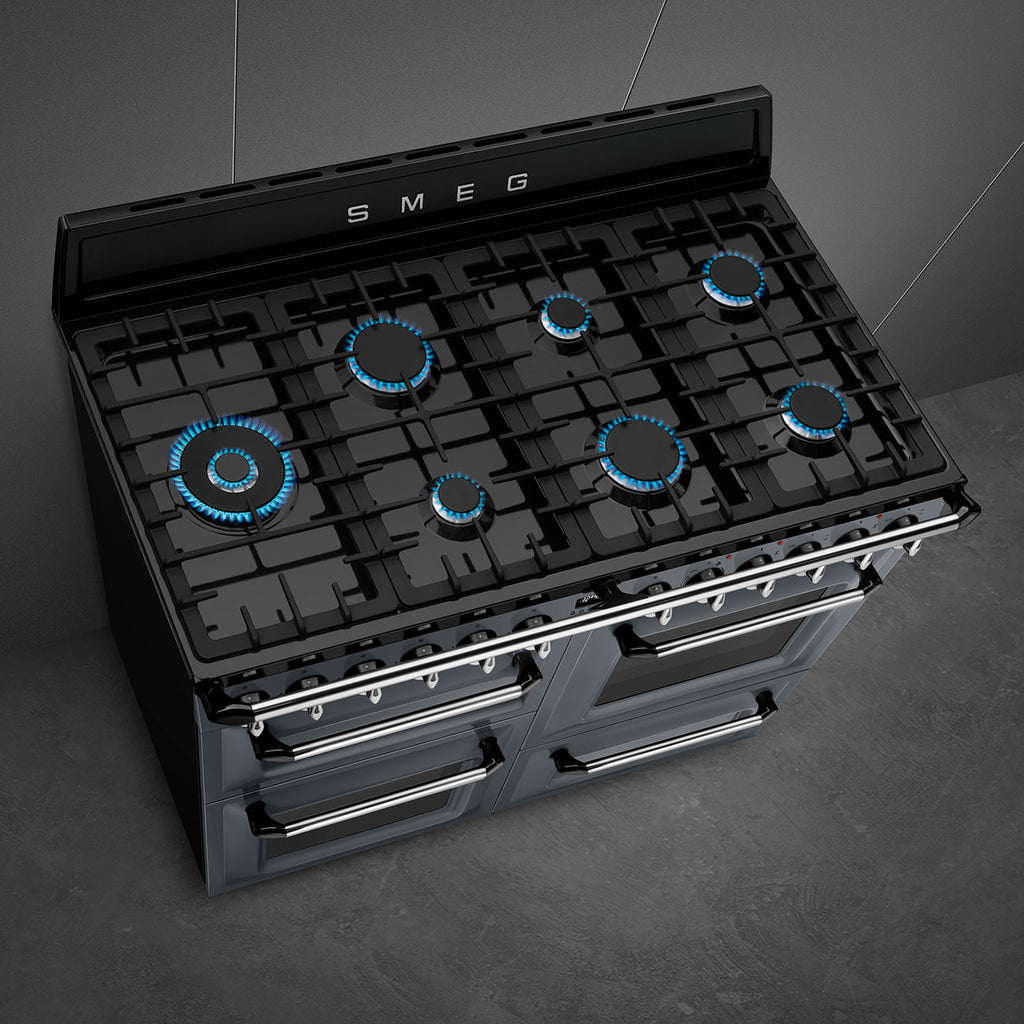 110x60 cm Victoria Dual fuel Cooker with Gas Hob