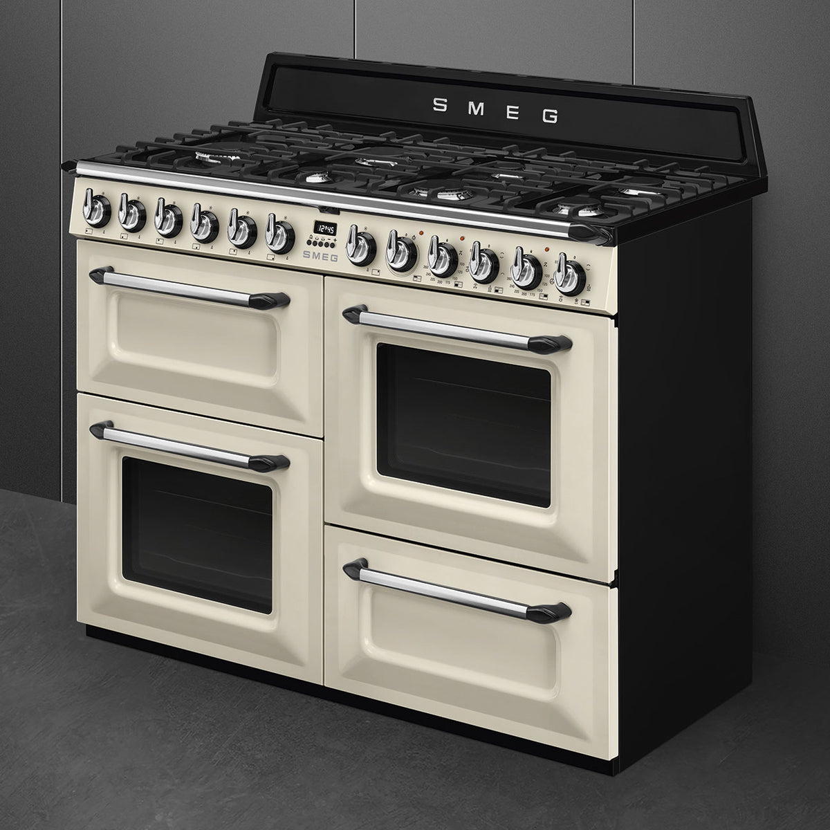 110x60 cm Victoria Dual fuel Cooker with Gas Hob