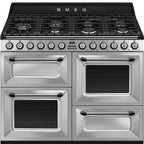 110x60 cm Victoria Dual fuel Cooker with Gas Hob