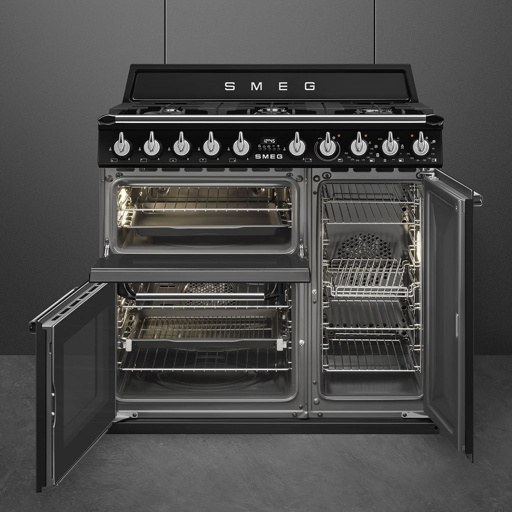 90x60 cm Victoria Dual fuel Cooker with Gas Hob
