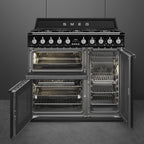 90x60 cm Victoria Dual fuel Cooker with Gas Hob