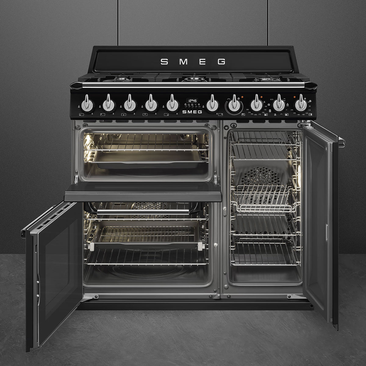 90x60 cm Victoria Dual fuel Cooker with Gas Hob