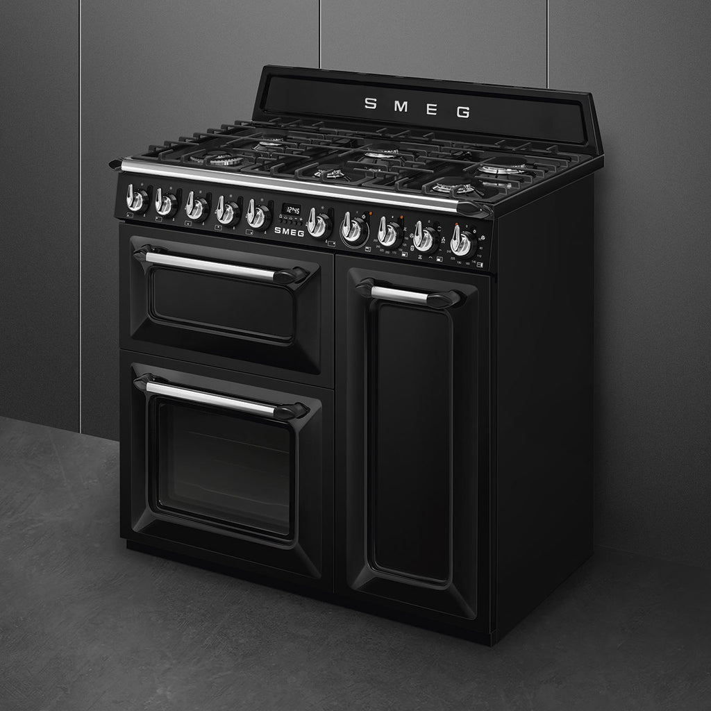 90x60 cm Victoria Dual fuel Cooker with Gas Hob