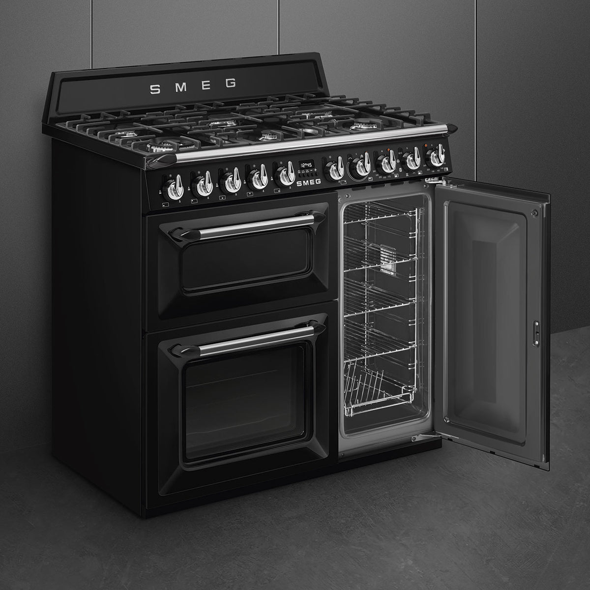 90x60 cm Victoria Dual fuel Cooker with Gas Hob