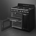 90x60 cm Victoria Dual fuel Cooker with Gas Hob